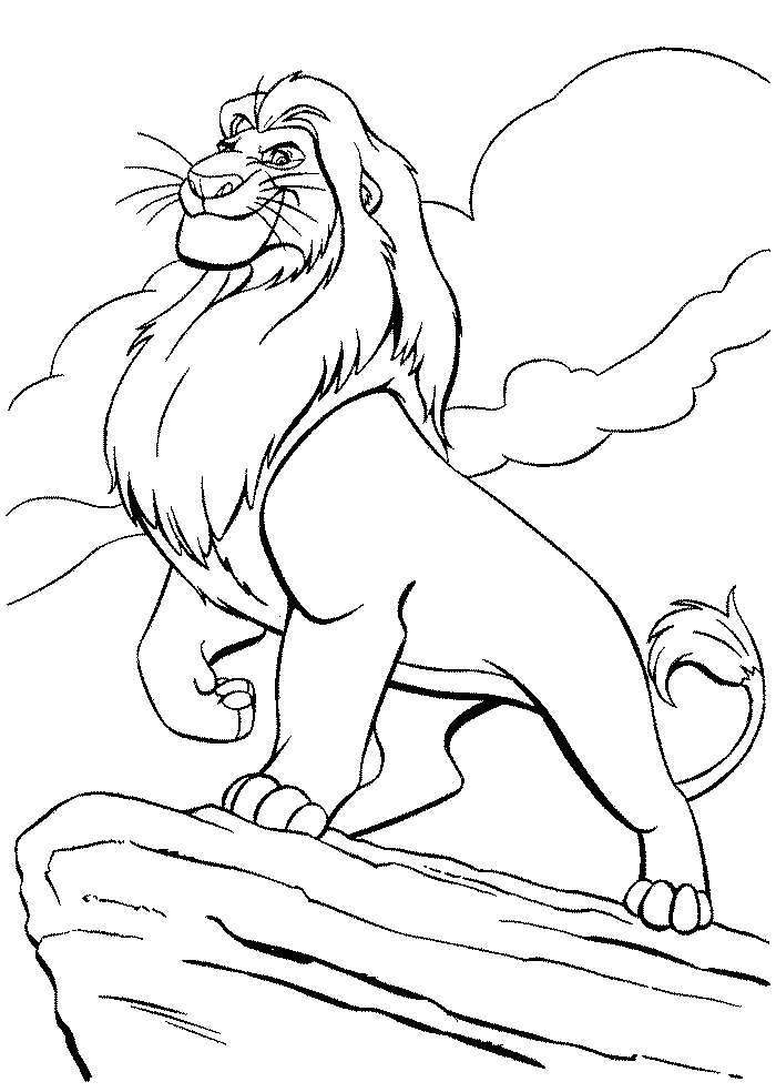 Lion king printable coloring pages | coloring pages for kids 