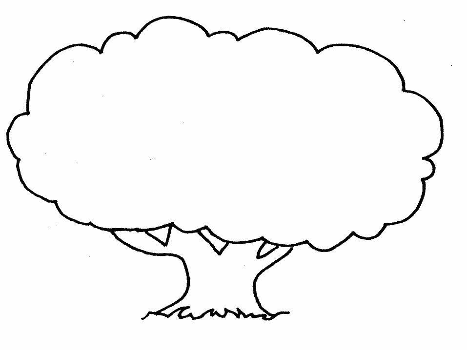 Free Printable Tree Coloring Pages For Kids