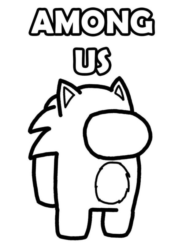 Kids-n-fun.com | Coloring page Among Us among us 36