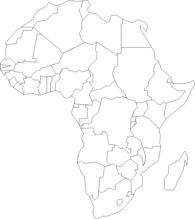 Printable Maps of the 7 Continents