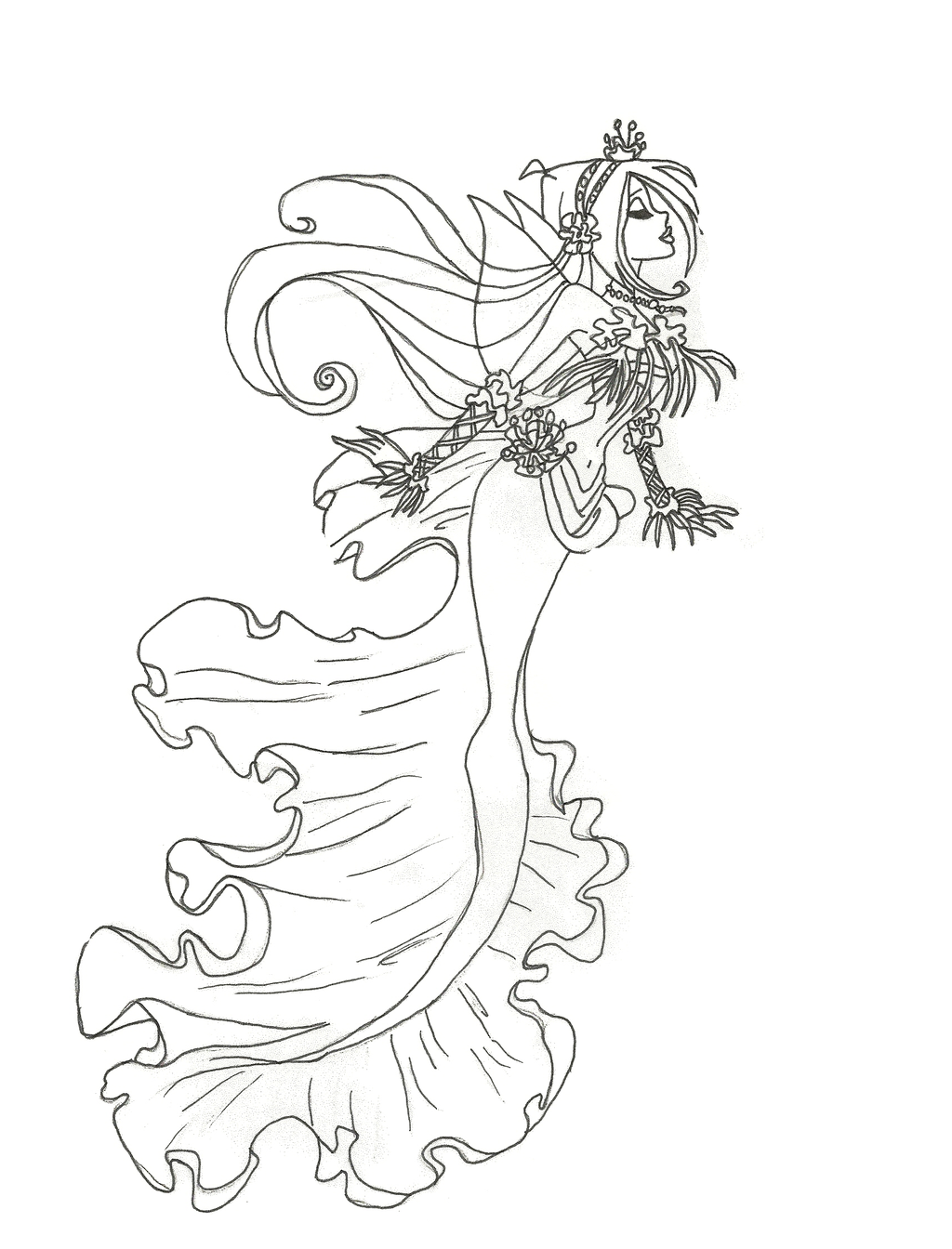 Winx Mermaid coloring pages, to print and download for free