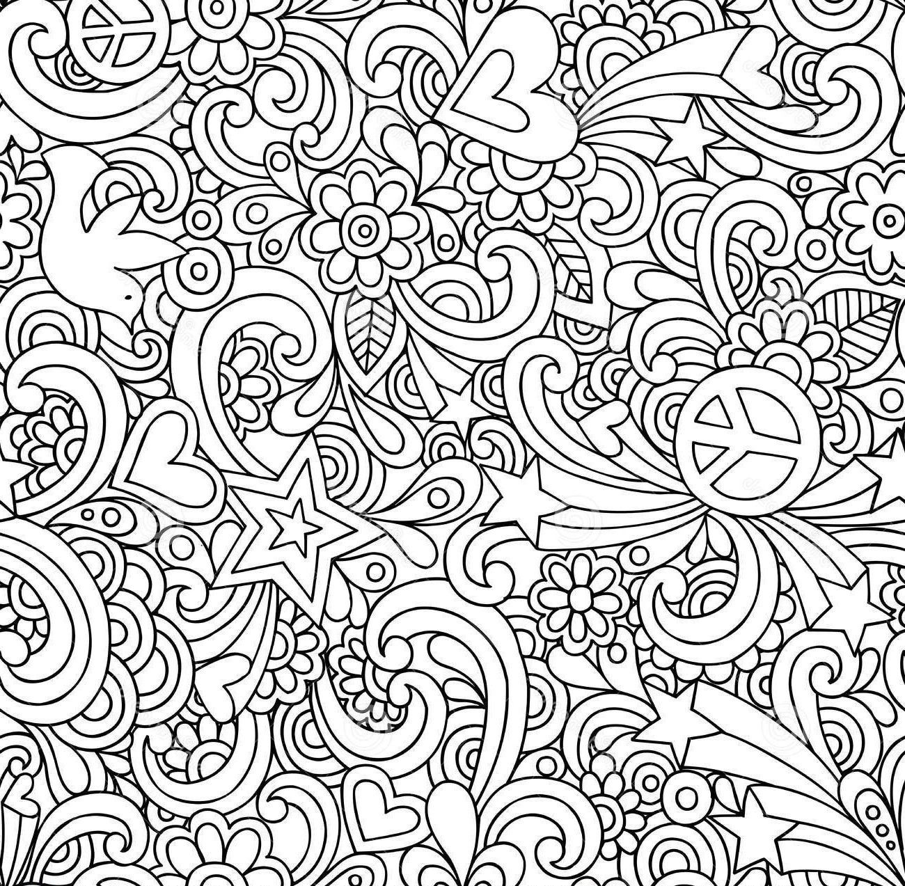 abstract coloring pages mandala coloring pages of flowers. mandala ...