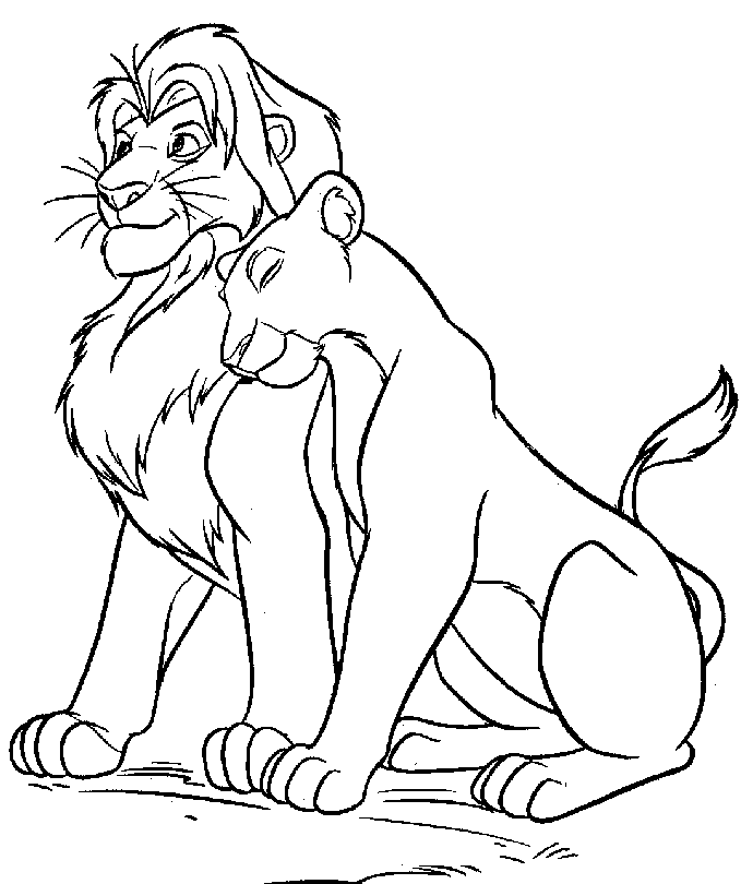 Lion King Coloring Pages | Inspire Kids