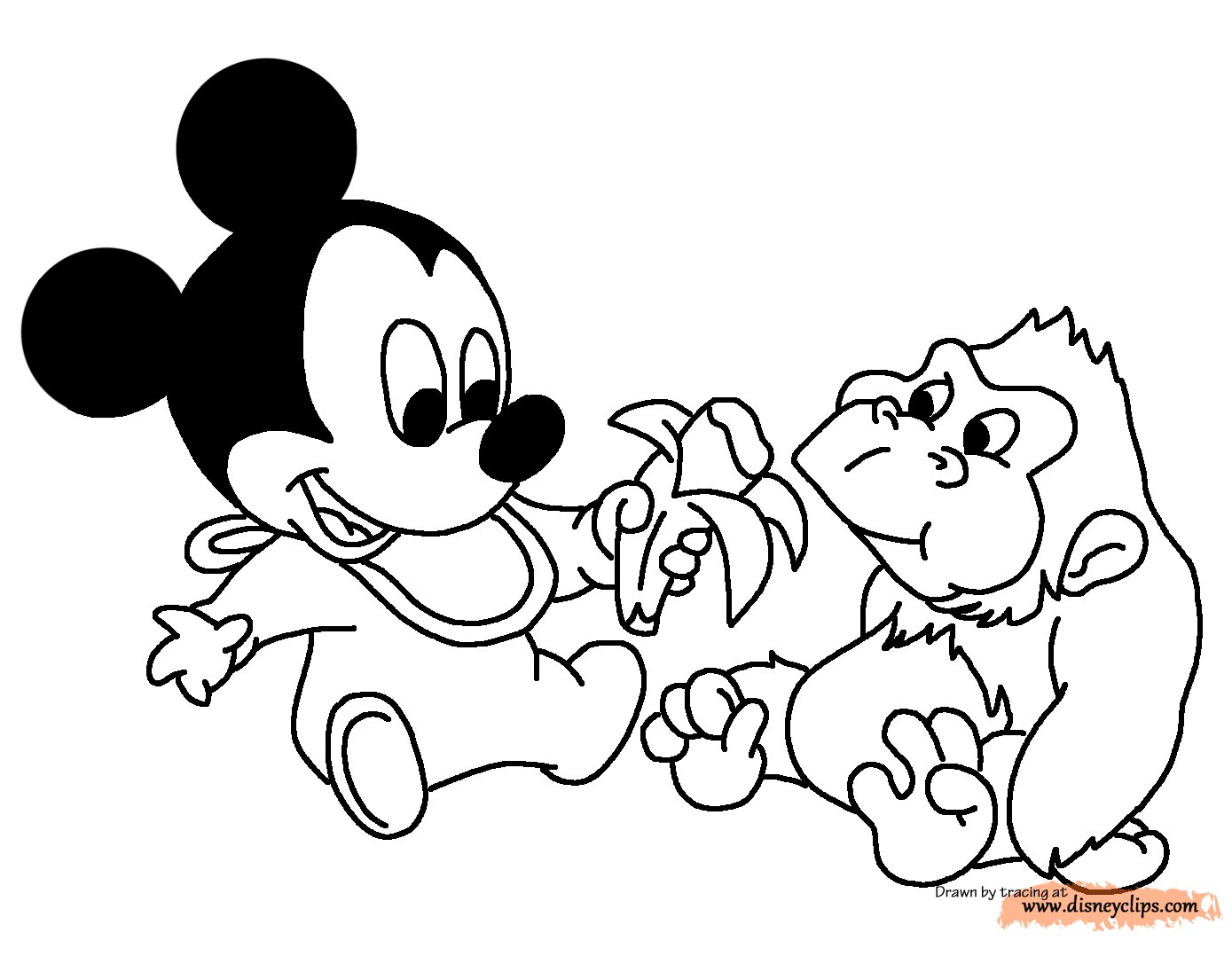 Disney Babies Printable Coloring Pages | Disney Coloring Book