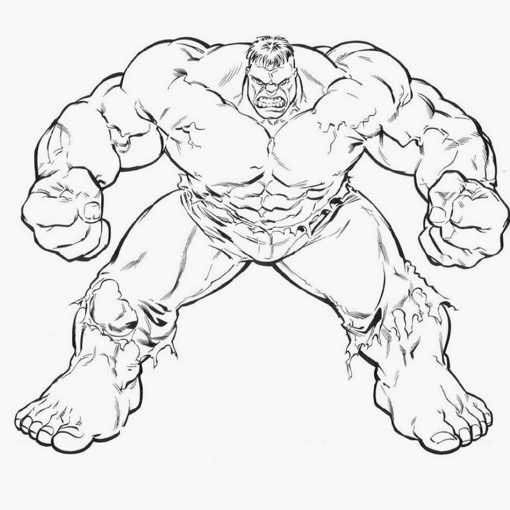 Studying Free Printable Hulk Coloring Pages For Kids - Widetheme