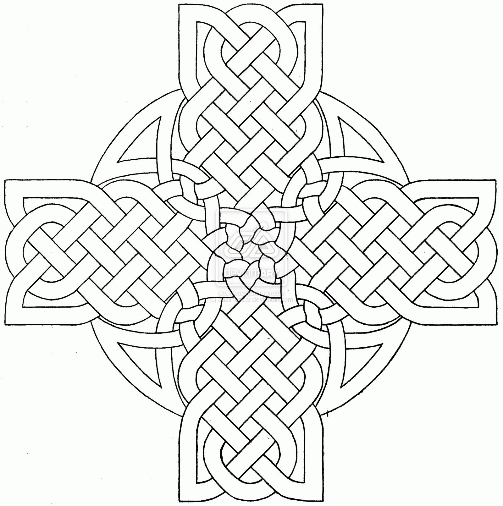 14 Pics of Celtic Cross Coloring Pages Free Printable - Celtic ...