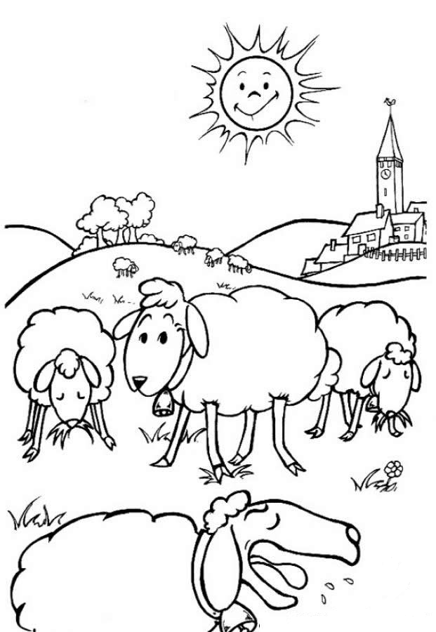 Farm Coloring Pages | ColoringMates.