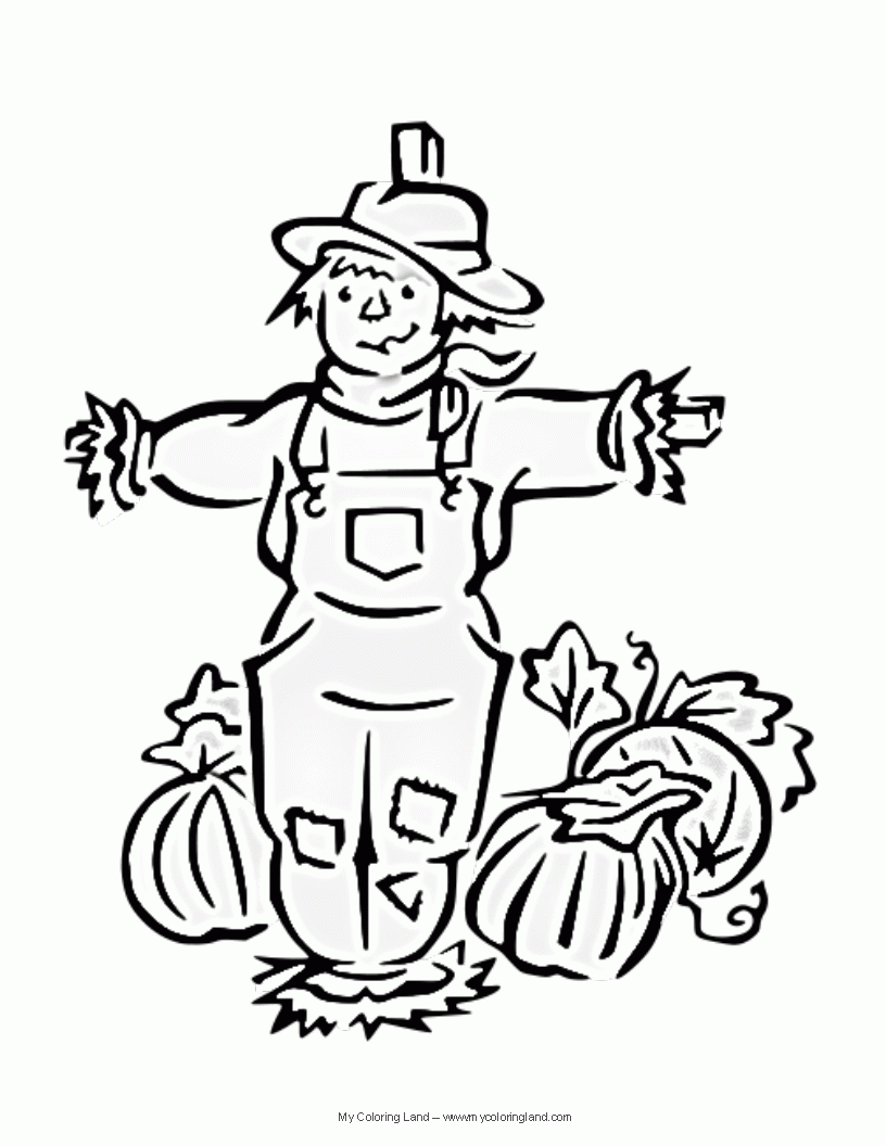 9 Pics of Scarecrow Head Coloring Page - Scarecrow Face Coloring ...