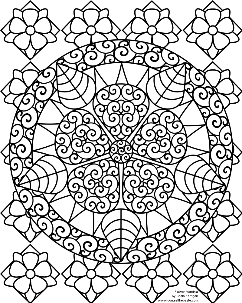 For Older Students - Coloring Pages for Kids and for Adults