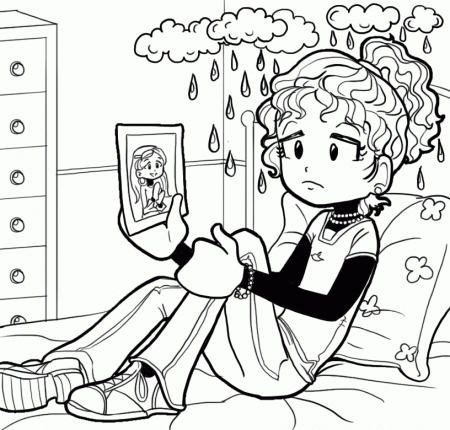 dork diaries Coloriage