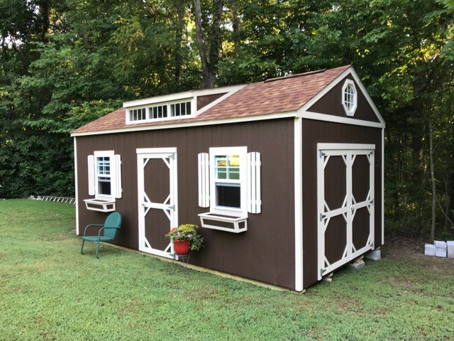 customer's shed photo