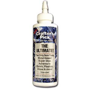 Crafter's Pick The Ultimate Permanent Glue Cement Adhesive 4 OZ