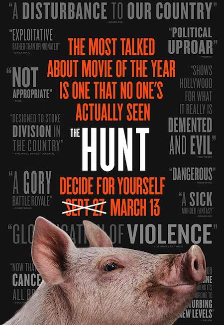 THE HUNT (2020) poster