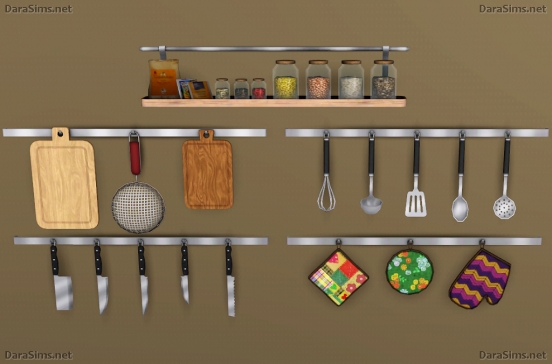 kitchen decor set sims 3