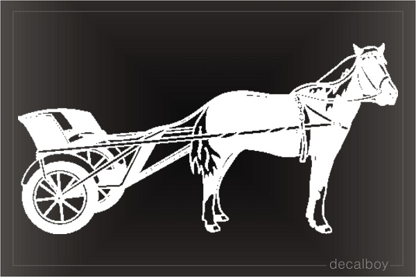 Harness Racing 2079 Car Window Decal