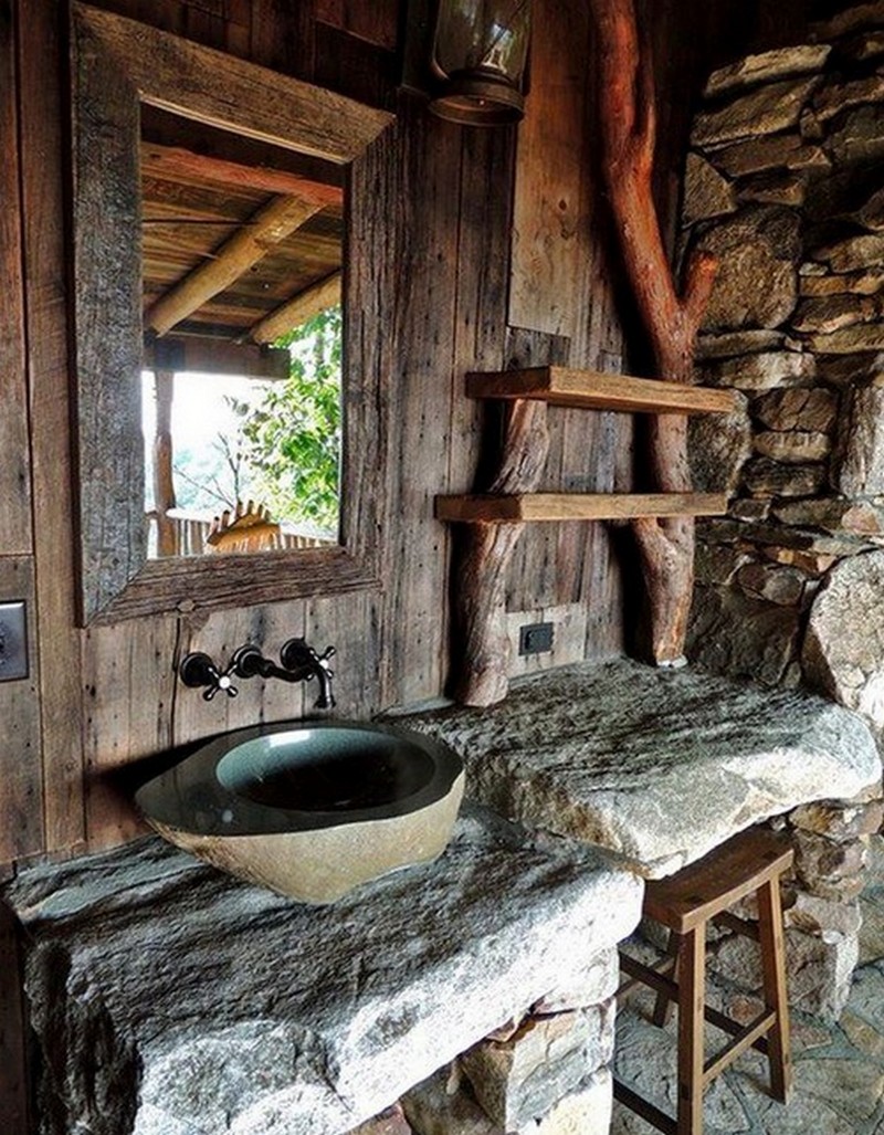 Amazing Rustic Bathroom Designs