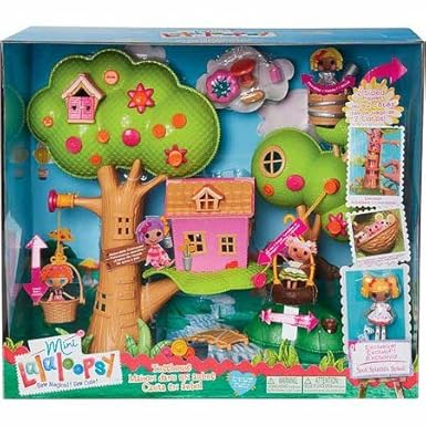 Mini Lalaloopsy Treehouse With Mini Spot Splatter Splash Doll