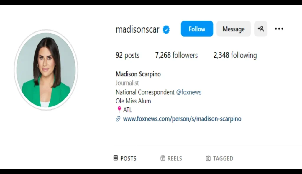 Madison Scarpino on Social Media