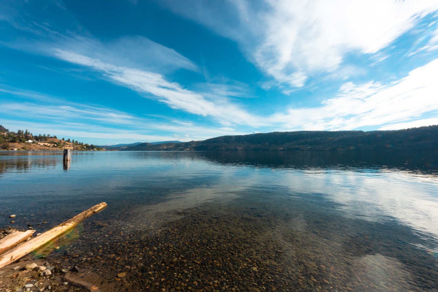 View of Okanagan Lake from Bear Creek