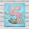 Bunny Applique Numbers 