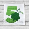 Shamrock Applique Numbers 