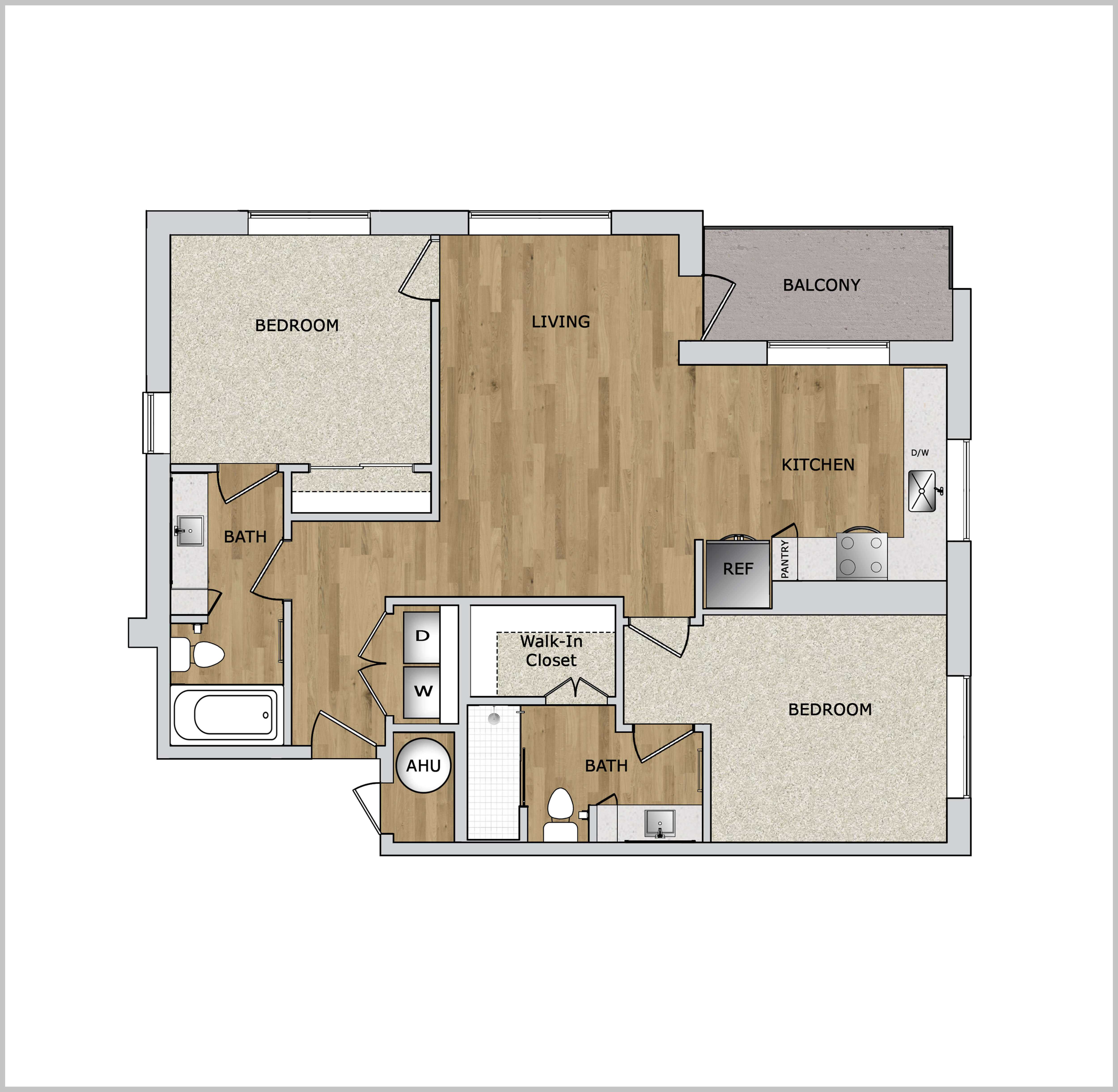 2D Floor Plan Design, 2D Floor Plan Rendering Studio, KCL