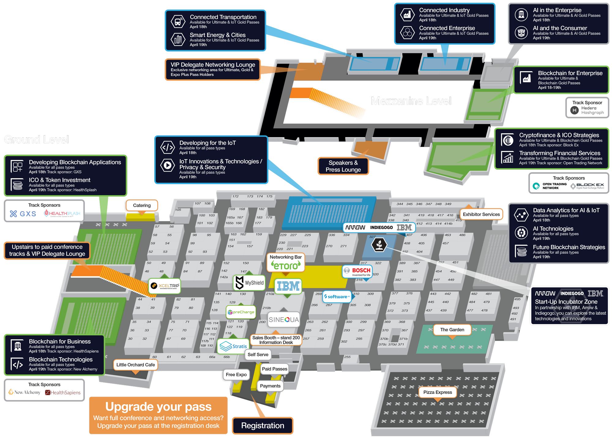 Floorplan IoT Tech Expo Global Event