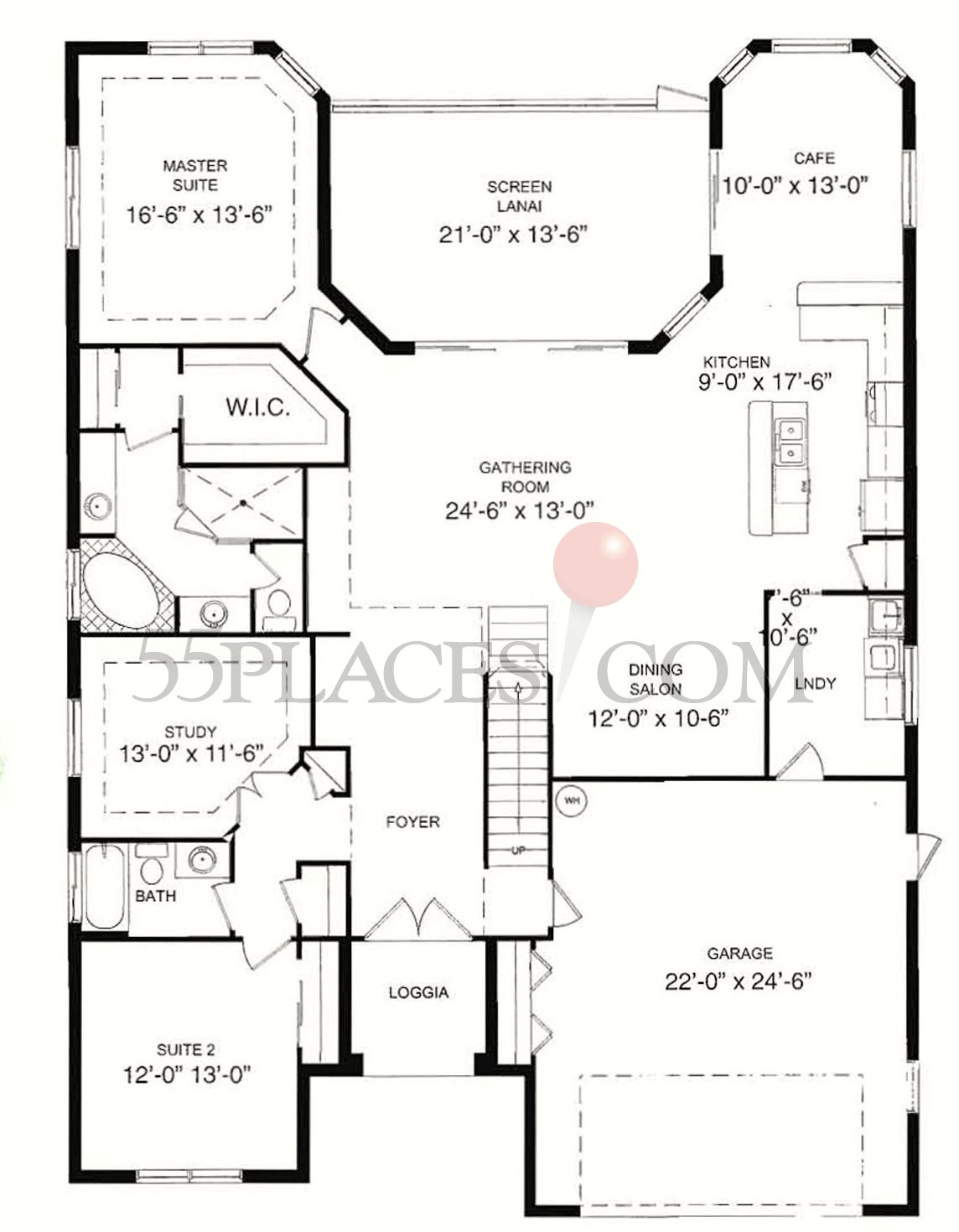 St. Andrews Floorplan 2032 Sq. Ft Highlands Ridge