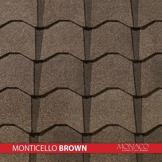 GAF Value Collection Designer Shingles Monaco – Monticello Brown