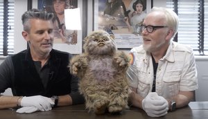 Adam Savage Examins One of the Last Surviving Ewok Puppets From RETURN OF THE JEDI