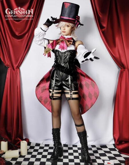 fontaine lynette costume magician outfit genshin impact costumes (copy)