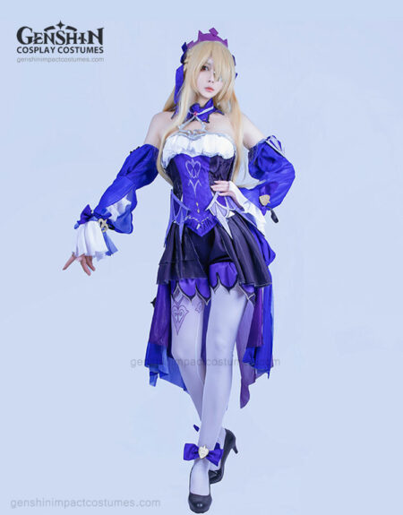 genshin impact keqing costume opulent splendor outfit (copy)