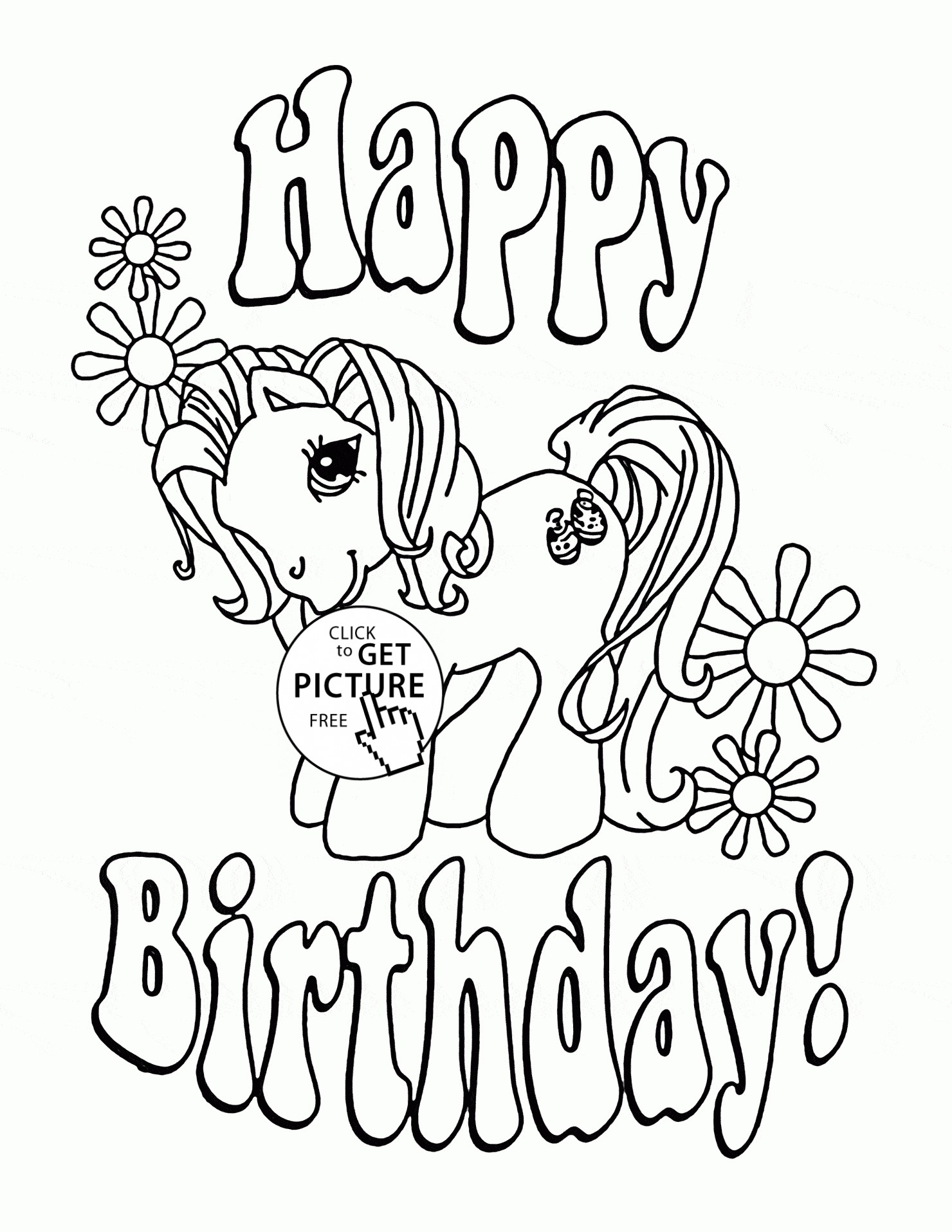 Happy Birthday Grandpa Coloring Page At GetDrawings Free Download