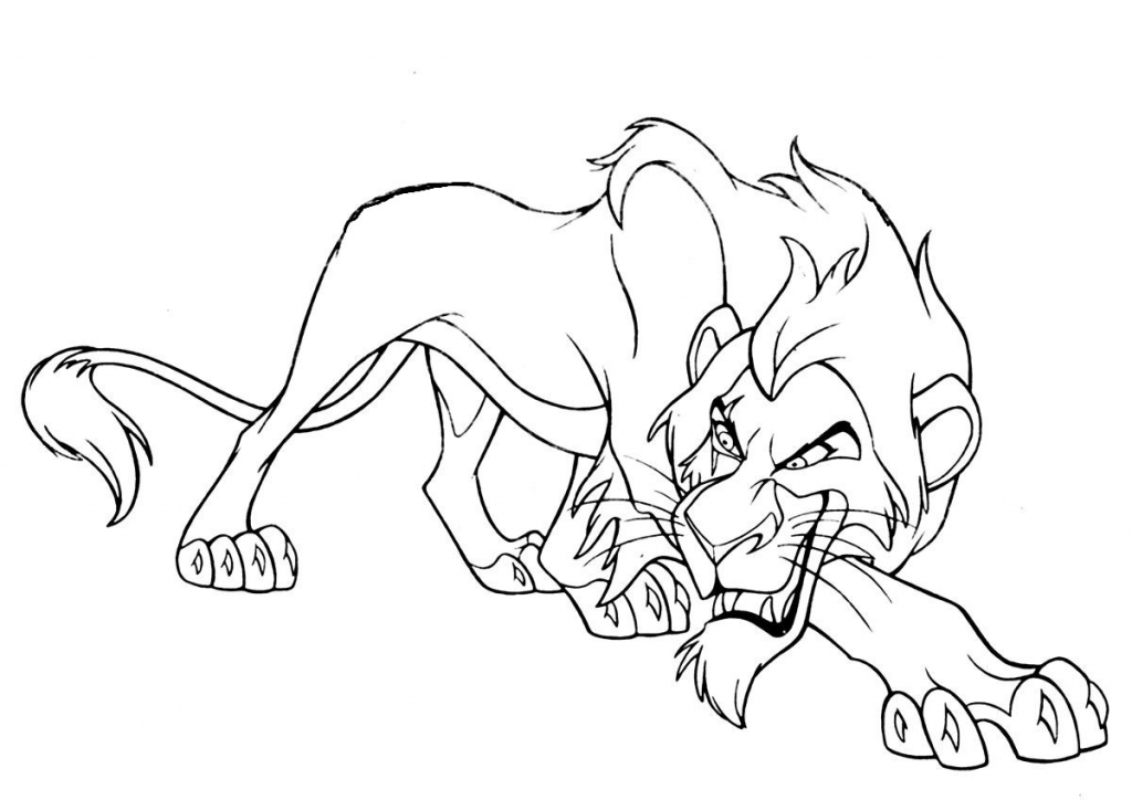 Scar Lion King Drawing At GetDrawings Free Download