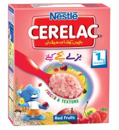 Nestle Cerelac Cereal Red Fruit  (175gm)