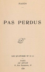 Pas perdus, Fagus