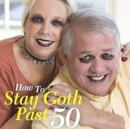 How to stay goth past 50