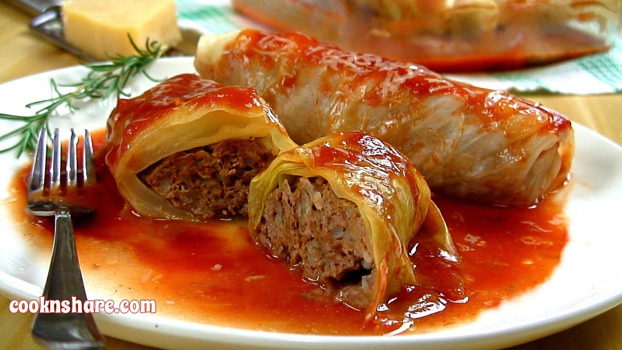 Cabbage Rolls - YouTube