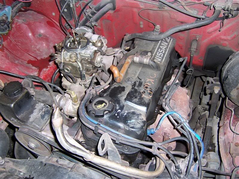 1987 Nissan hardbody engine swap #6