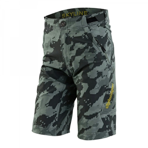 Troy Lee Designs | Youth Skyline Short Shell Men's | Size 24 In Digi Camo Spruce