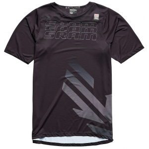 Troy Lee Designs | Skyline Ss Jersey Men's | Size Small In Black | Spandex/polyester