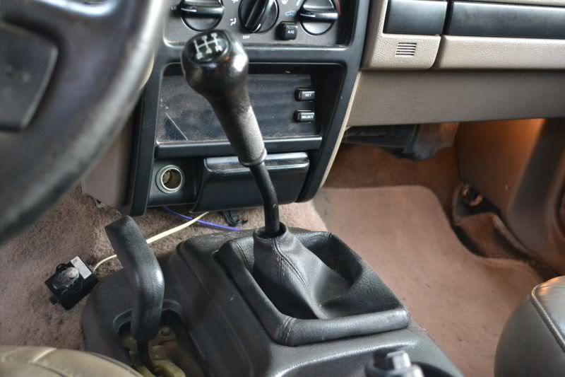 Jeep grand transmission conversion