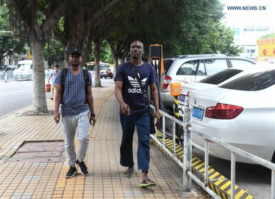 Daily life of young African living in China's Guangzhou