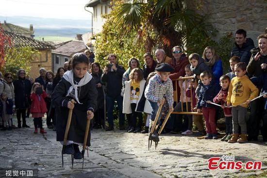 Spade's race in Artajona