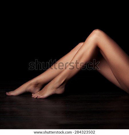 Beautiful female legs