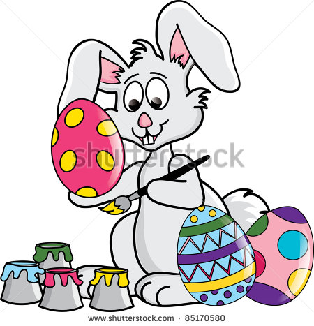 easter bunny clipart