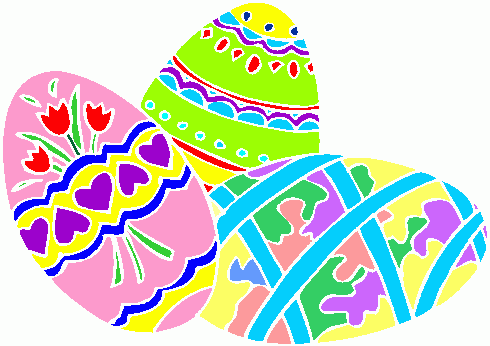 Easter Eggs Clip Art