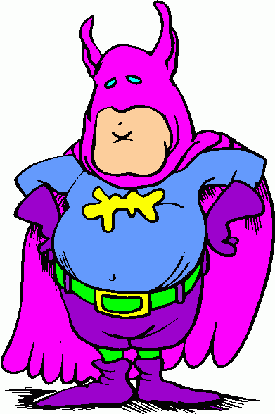 free superhero clipart