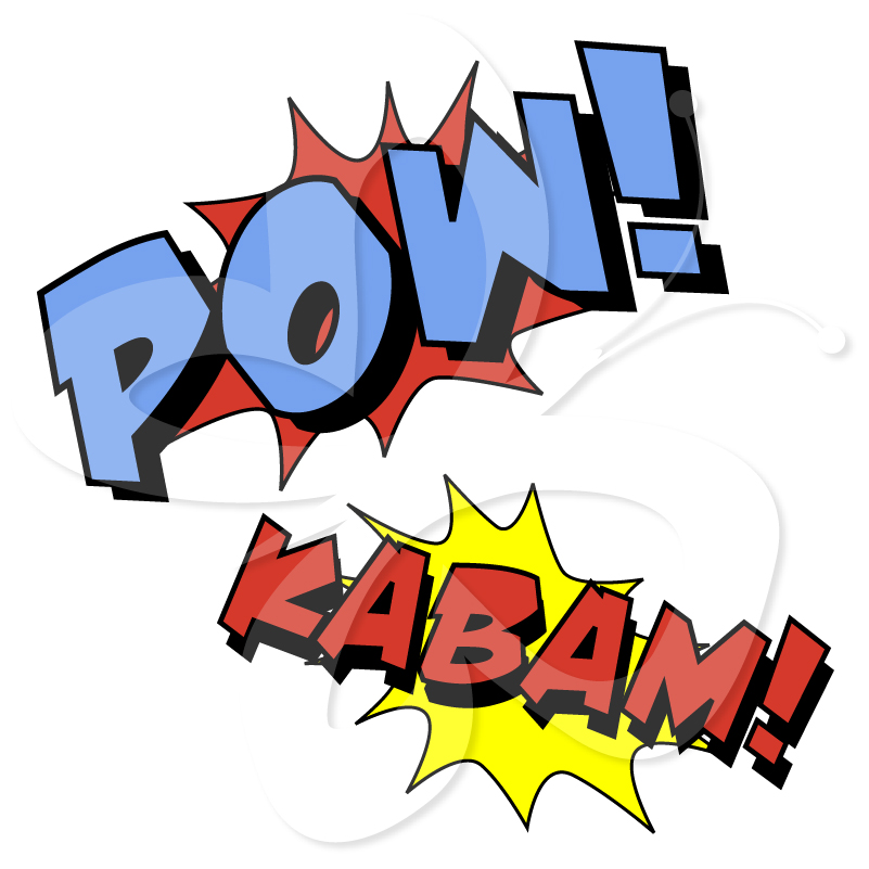 free superhero clipart