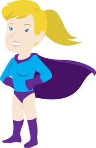 free superhero clipart